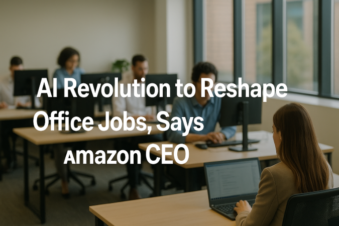 AI Revolution to Reshape Office Jobs, Says Amazon CEO